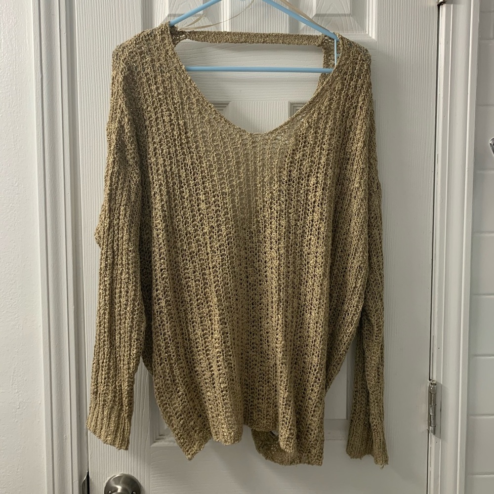 Altard State open back sweater size M/L